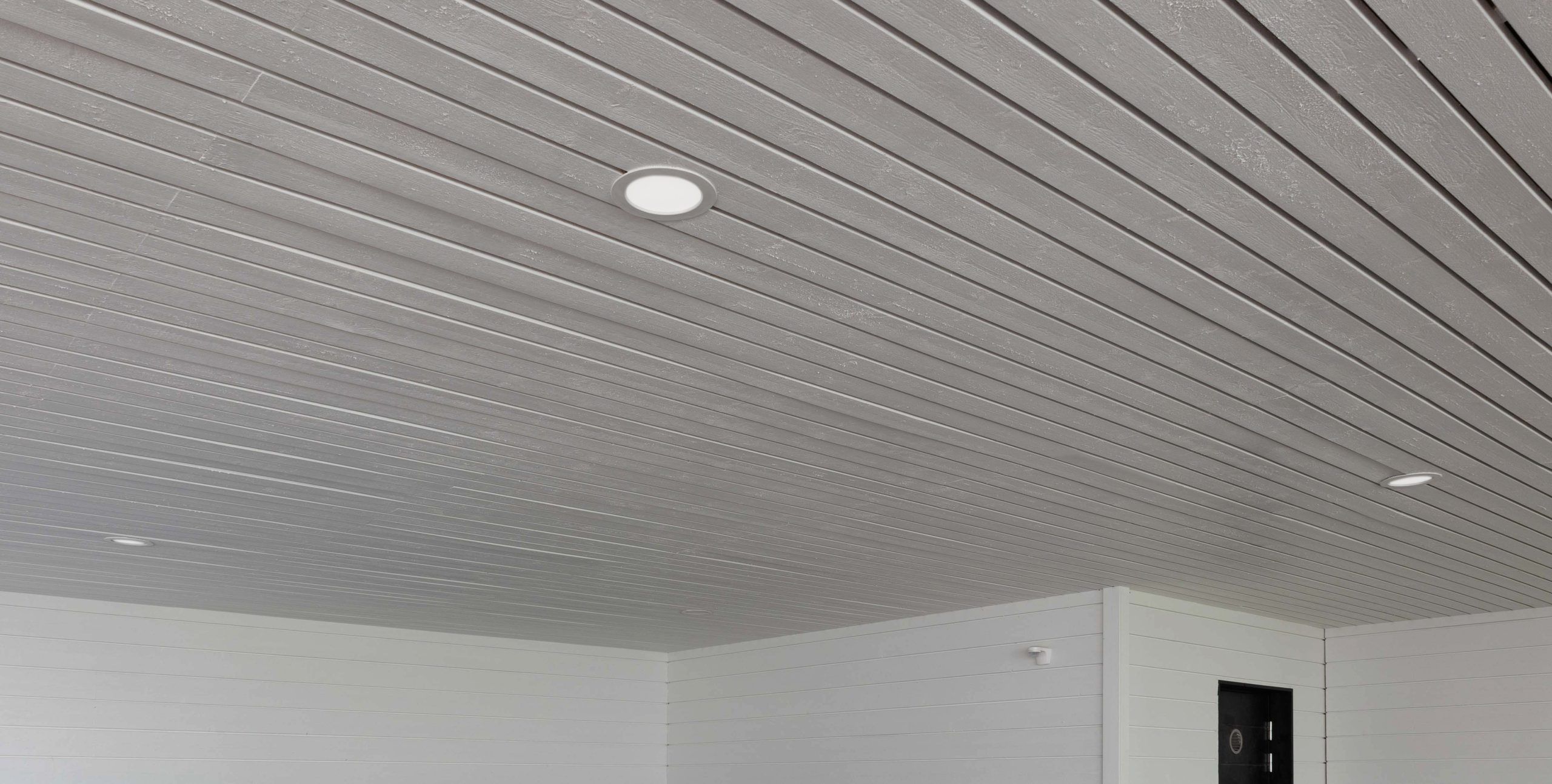 Plafond160 recessed luminaires for general lighting in carports. Ledstore.fi